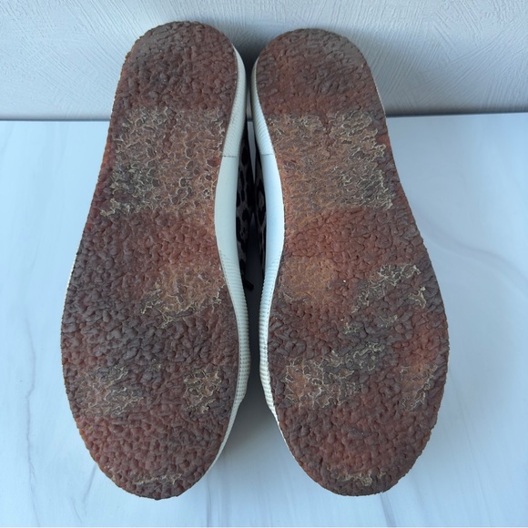 Superga 2750 Cotu Classic Gray Velvet Leopard Print Sneaker Wm Size 9.5 UK 41 - Picture 9 of 9